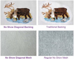 1.5oz No Show Mesh Roll - 10" x 10yd - White