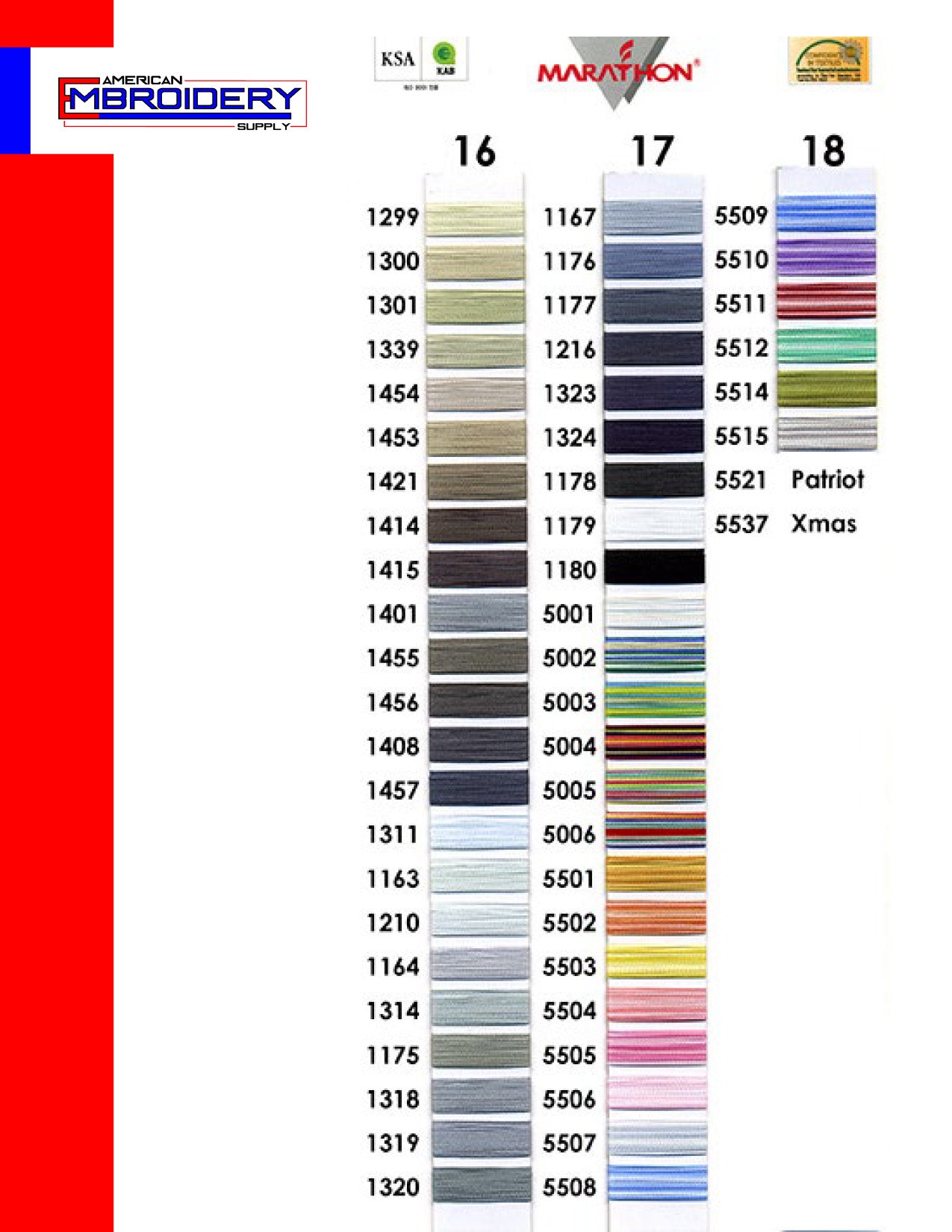 Marathon Rayon - 40 Wt. 5,500yds KING